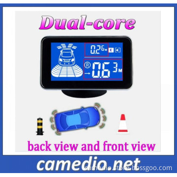 Waterproof Car Front and Rear Parking Sensor System with 4/6/8 Sensors&LCD Display Monitor